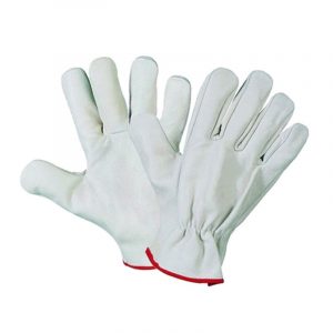 GUANTO TUTTO FIORE BIANCO ORL. TG 8